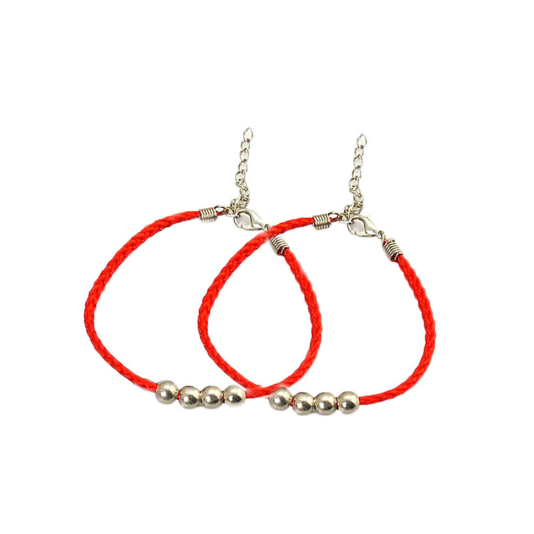 Combo 2 vòng tay chỉ đỏ rước lộc may mắn