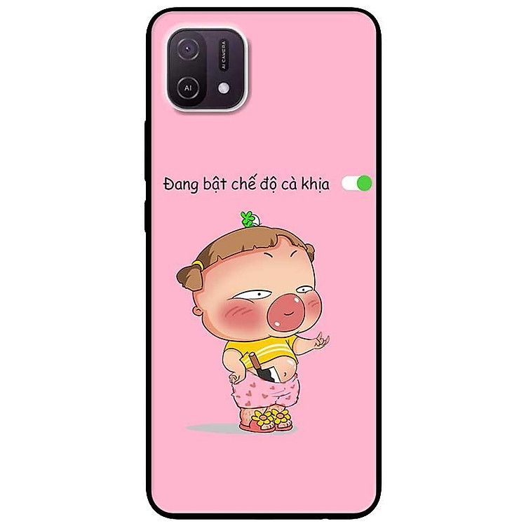 Ốp lưng dành cho Oppo A16K - Oppo A36 / A76 - Oppo Reno 7z 5G mẫu Quỳnh Cà Khịa
