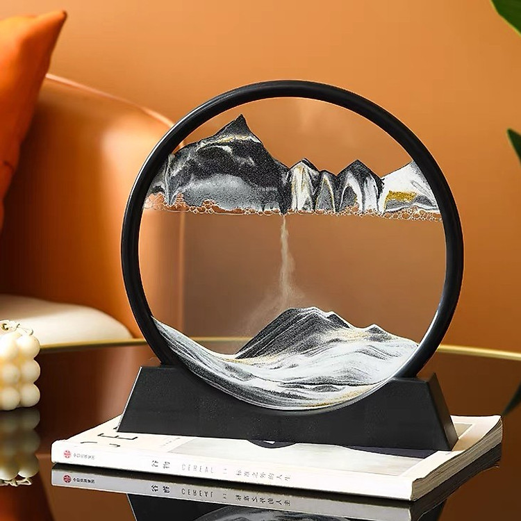 Tranh Cát Chảy 3D Sáng Tạo – Đếm Ngược Trang Trí Nhà Cửa