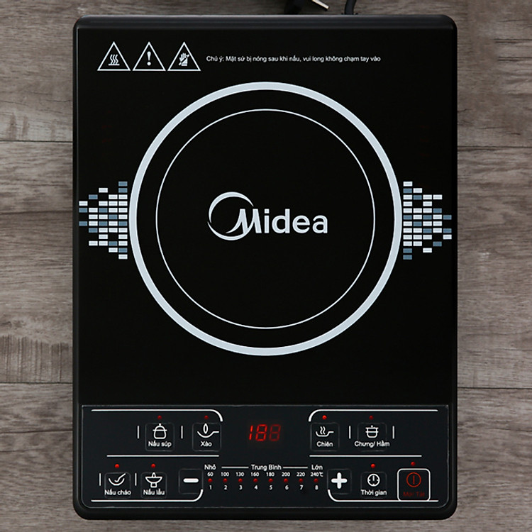 Bếp điện từ Midea MI-B1920DM - Hàng chính hãng