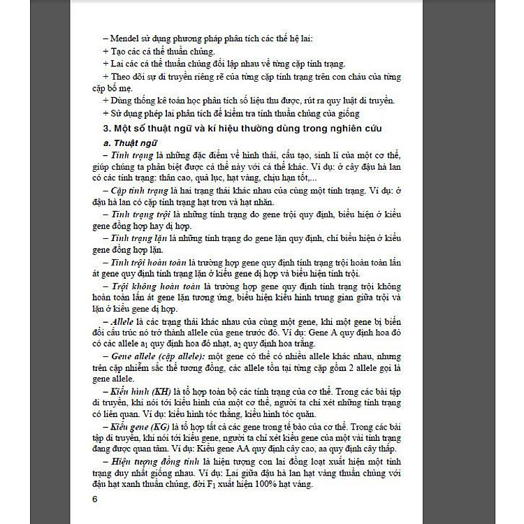 Bồi Dưỡng Học Sinh Giỏi Sinh Học 9 (Tái bản 2024) - Ảnh 7