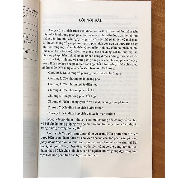 Các Phương Pháp Công Cụ Trong Hóa Phân Tích Hữu Cơ - Ảnh 3