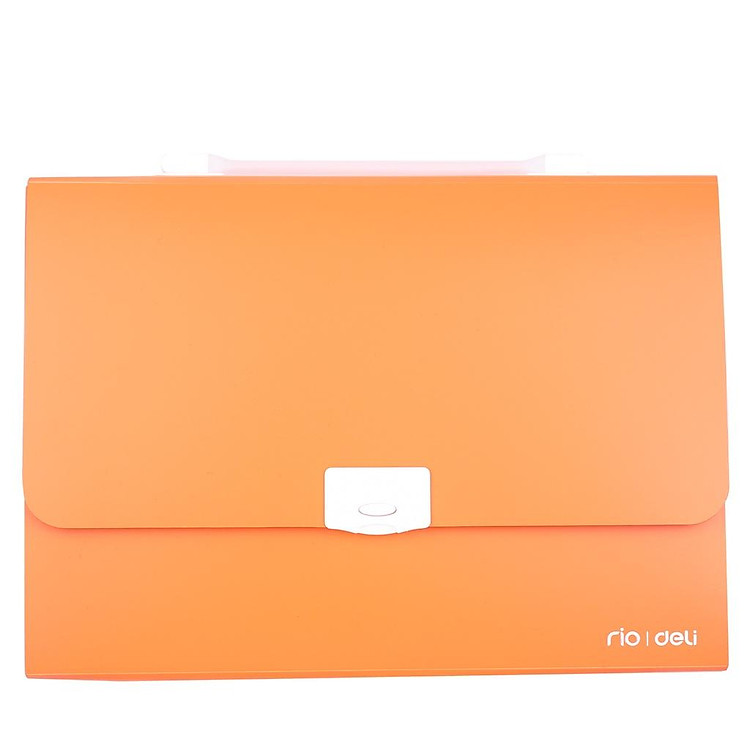 Cặp A4 Nhựa 6 Ngăn Deli (38125) - Ảnh 2