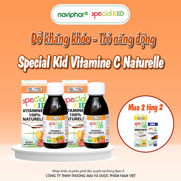 Tìm mua tại Avakids:Nơi Siro bổ sung Vitamin C Special Kid 125ml, tràn ngập Khuyến mãi, Ưu đãi