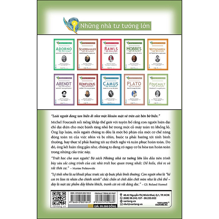 Những Nhà Tư Tưởng Lớn - Foucault Trong 60 Phút - Ảnh 2