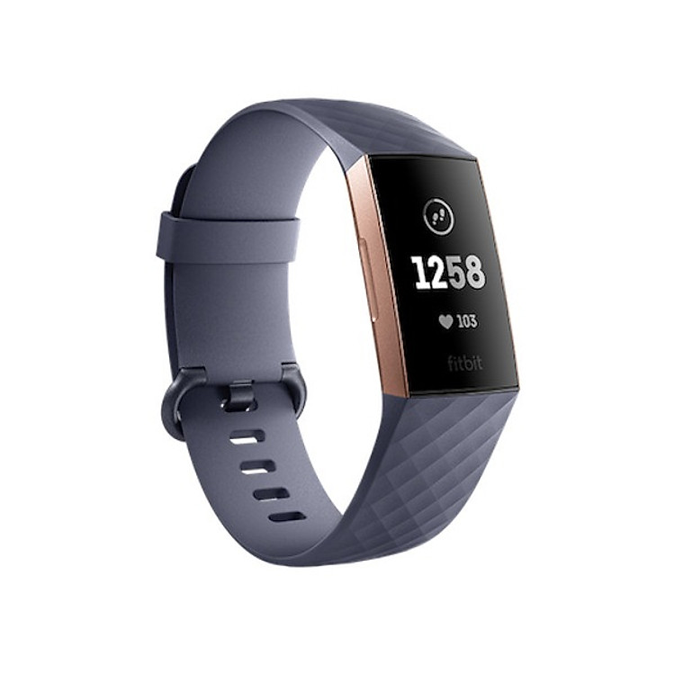 Vòng Đeo Sức Khoẻ Fitbit Charge 3 - Hàng Chính Hãng