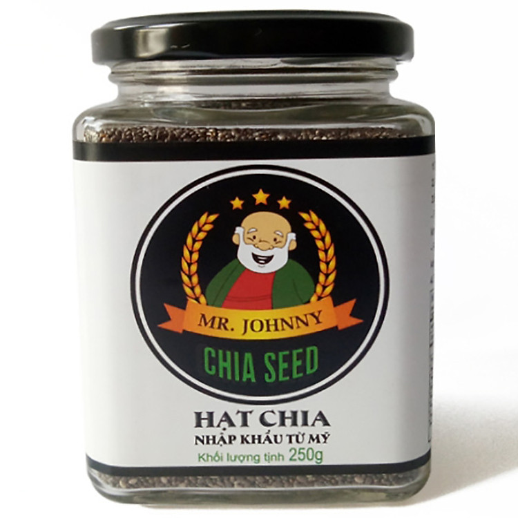 Hạt chia đen hiệu Mr Johnny 250g