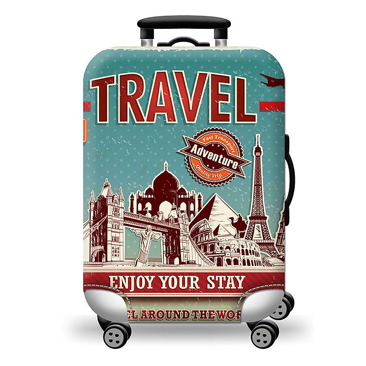 Túi bọc bảo vệ vali -Áo vỏ bọc vali - Adventure