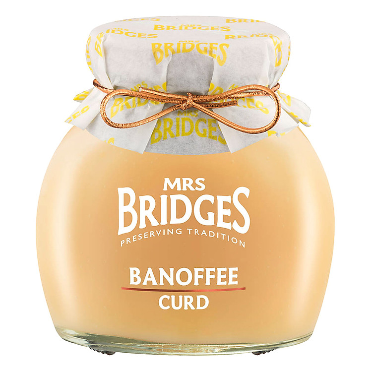 Mứt Sữa Kẹo Bơ Cứng Mrs Bridges Banoffee Curd MB827 (340g)
