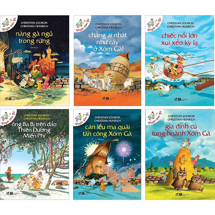 Sách Bộ "Chuyện xóm gà" 2