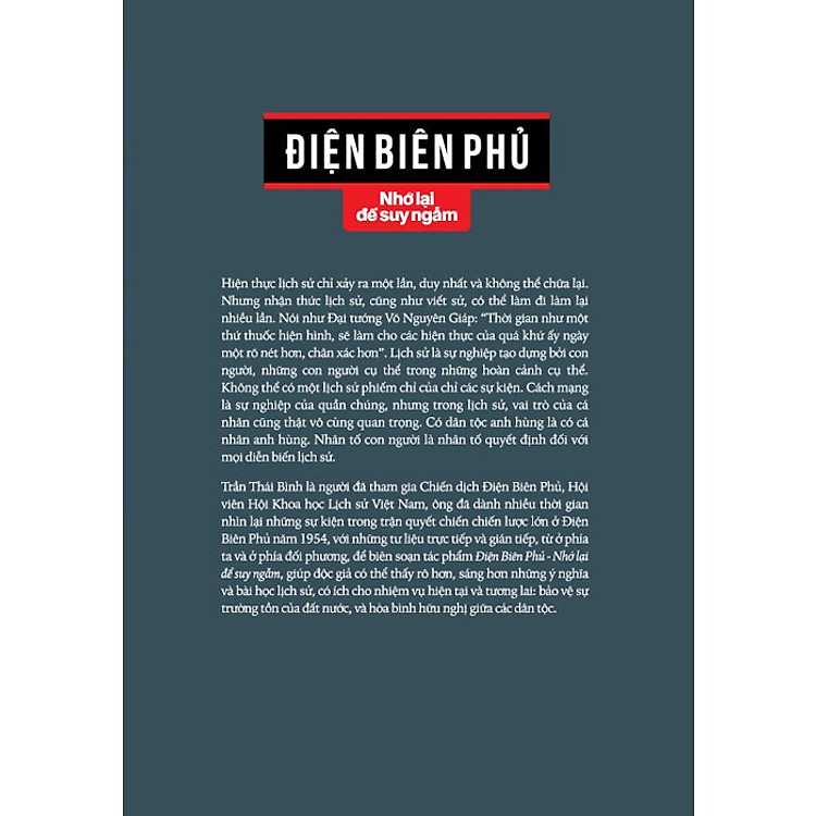 Điện Biên Phủ - Nhớ Lại Để Suy Ngẫm - Ảnh 3