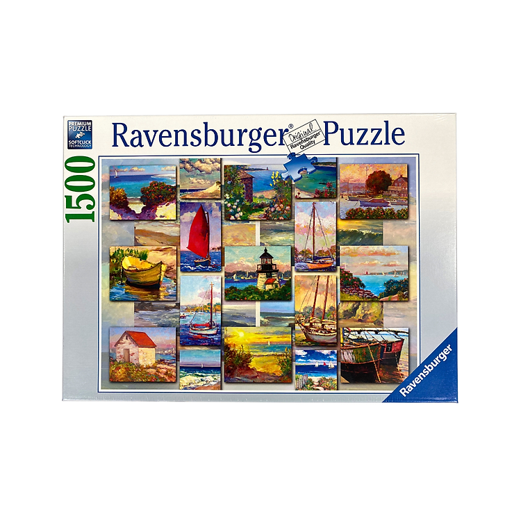 Mua tại MyKingdom: Puzzle Coastal Collage 1500 mảnh RAVENSBURGER - Ngập tràn khuyến mãi