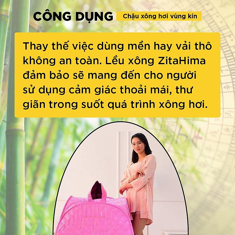 Combo Lều Xông Hơi Cao Cấp ZitaHima Chính hãng Giá rẻ - Hình ảnh 3