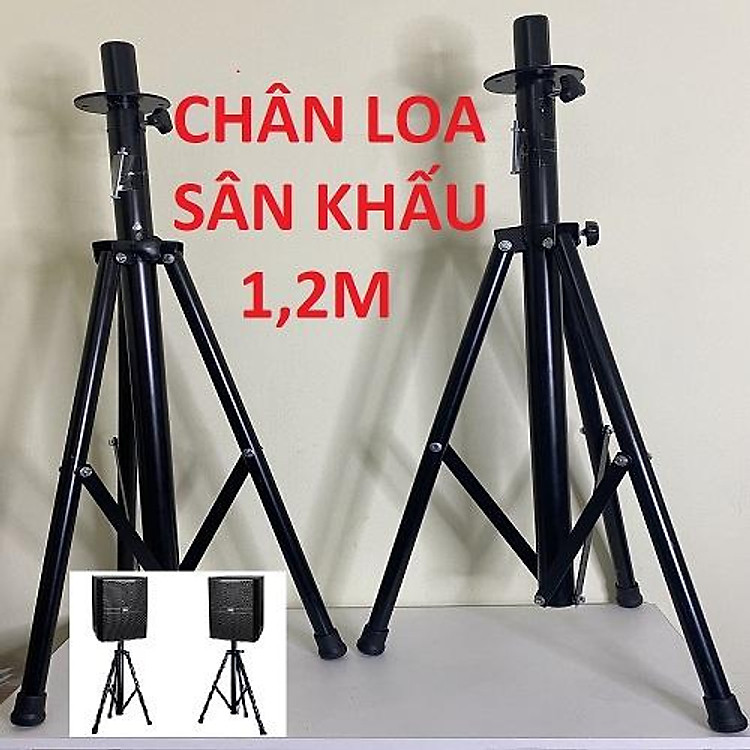 CHÂN LOA SÂN KHẤU CAO 1,2M CHẤT LIỆU THÉP CHỐNG RỈ, SƠN TĨNH ĐIỆN