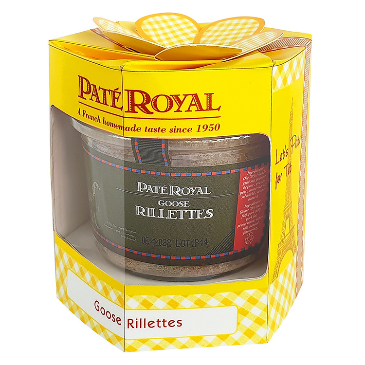Hộp Quà Pate Royal Ngỗng Goose Rillettes (180g)