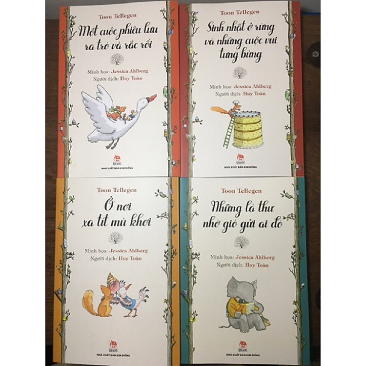 Tủ sách nhà văn Toon Tellegen