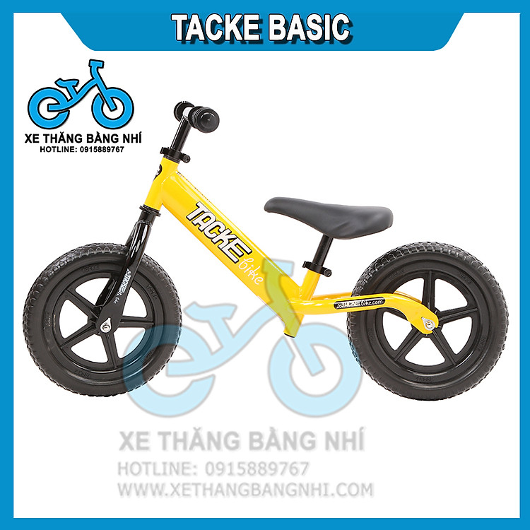 Xe thăng bằng Tacke Basic vàng - Xanh Chính hãng Tiết kiệm - Hình ảnh 3