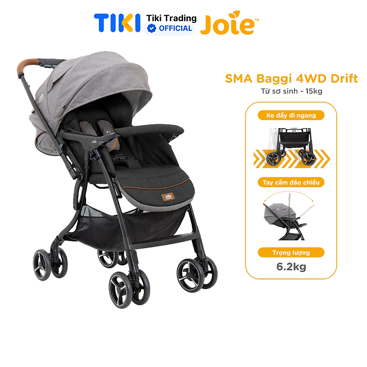 Xe đẩy trẻ em Joie SMA Baggi Chính hãng Ưu đãi