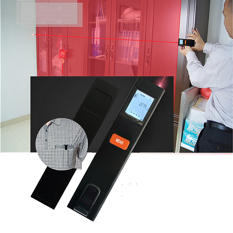 Thước đo khoảng cách Laser mini 40m