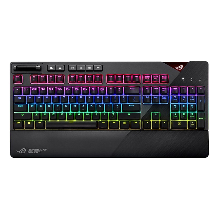 Bàn Phím Chơi Game Rog Asus Strix Flare RGB Aura Sync USB - Hàng Chính Hãng