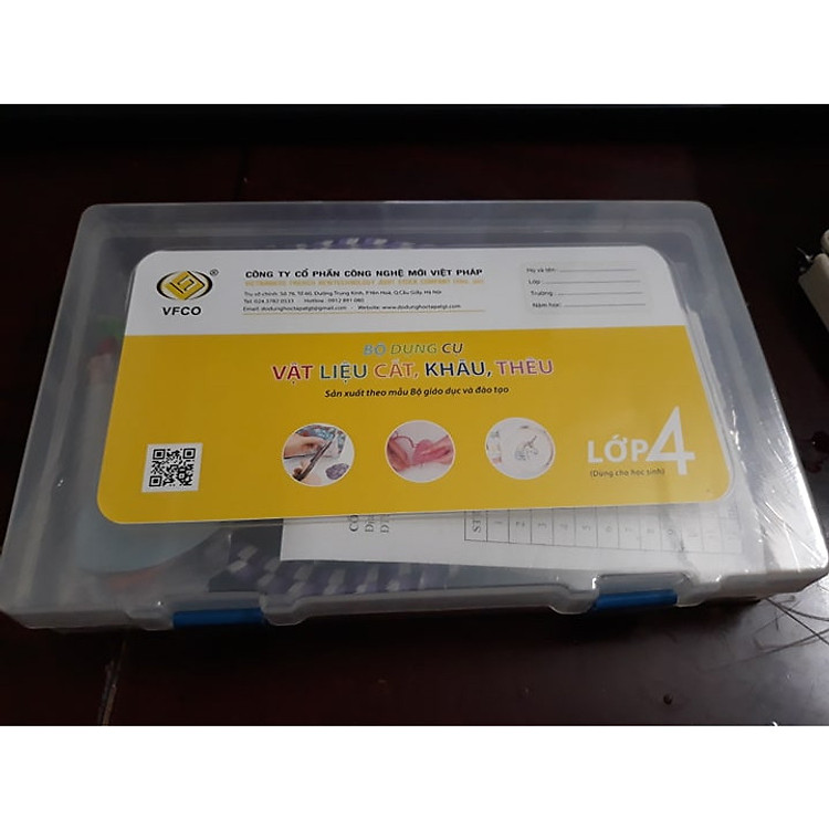 Bộ Dụng Cụ May Thêu Lớp 4 (Nhá)