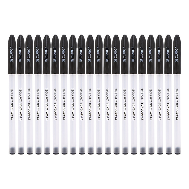 Vỉ 20 Cây Bút Bi Claro Scholar 0.7mm CL - 1923