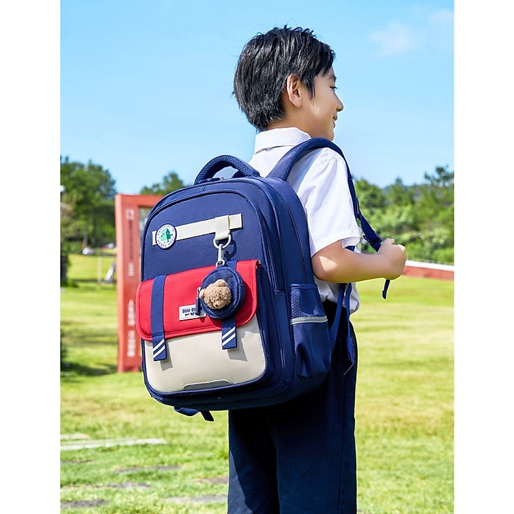 Balo học sinh SUN EIGHT (siêu nhẹ, chống gù, chống thấm nước) - Ảnh 2