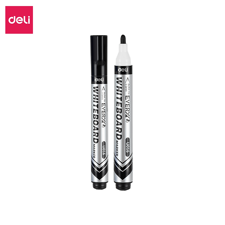 Bút Lông Viết Bảng Trắng Nhiều Màu – Đen