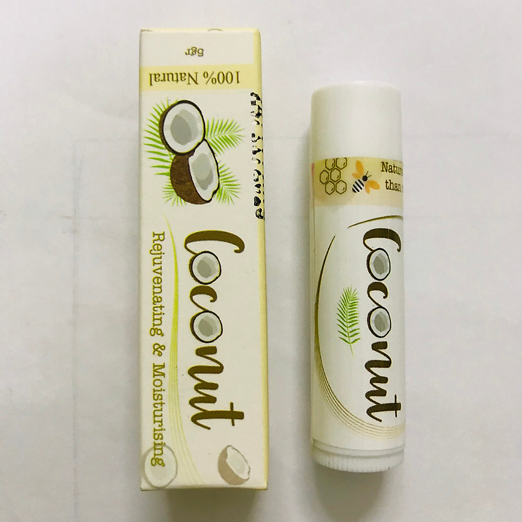 Son dưỡng môi handmade dầu dừa - 2 thỏi - Son dưỡng Adeva Naturals