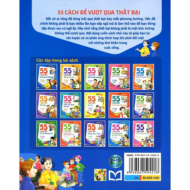 Tủ Sách Kĩ Năng Sống Dành Cho Học Sinh – 55 Cách Để Vượt Qua Thất Bại - Ảnh 2