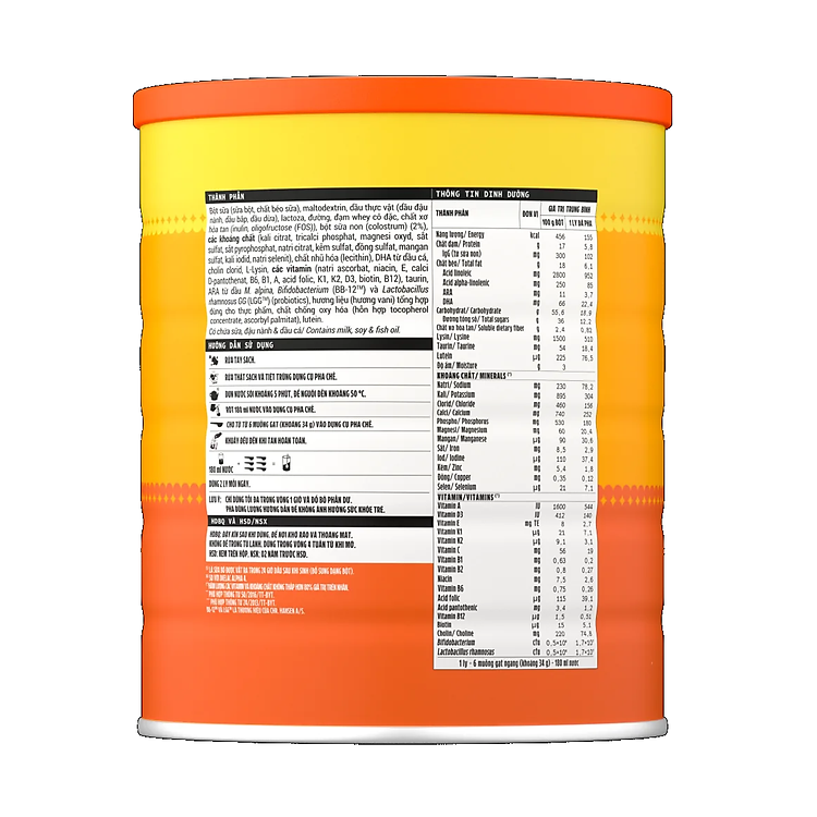 Sữa bột Dielac Alpha Gold 4 lon 1400g Đảm bảo Giá tốt - Hình ảnh 2