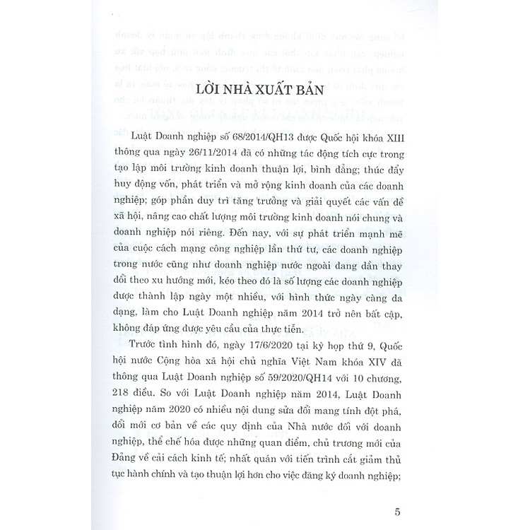 So Sánh Luật Doanh Nghiệp Năm 2020 Với Luật Doanh Nghiệp Năm 2014 - Ảnh 4