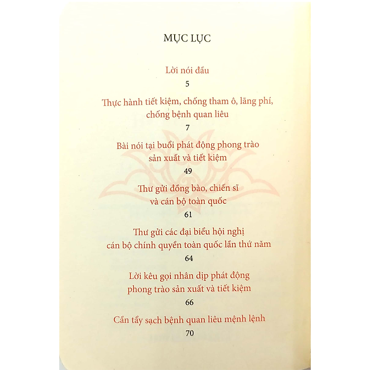Di Sản Hồ Chí Minh - Thực Hành Tiết Kiệm, Chống Tham Ô, Lãng Phí, Chống Bệnh Quan Liêu (Tái Bản 2020) - Ảnh 2