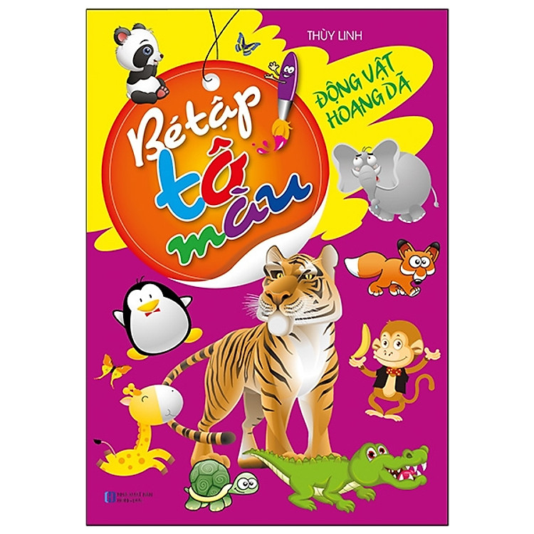 Bé Tập Tô Màu - Động Vật Hoang Dã