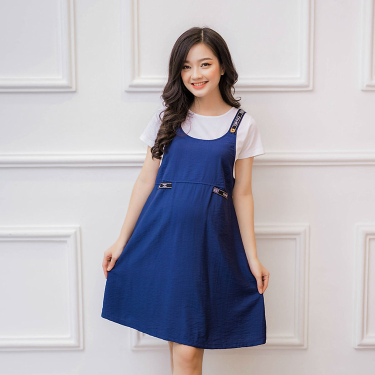 Đầm yếm bà bầu Emum
