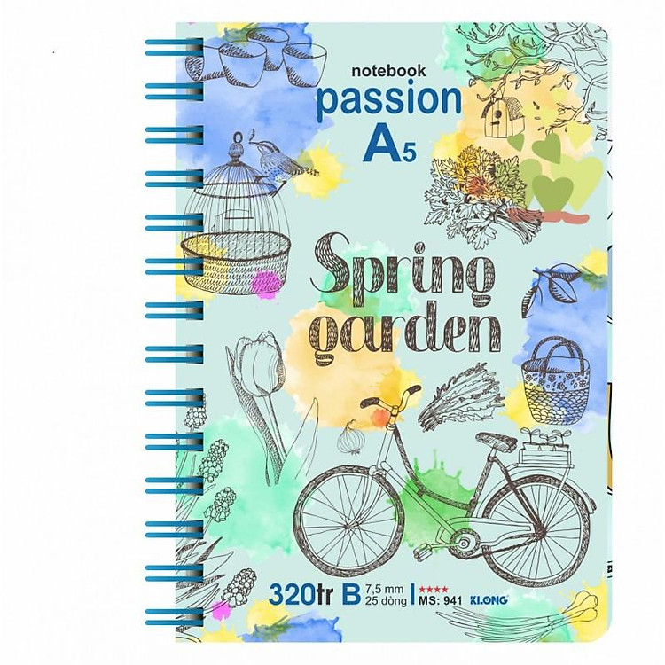 Sổ Kẻ Ngang Lò Xo A5 (320 trang) - Ảnh 7