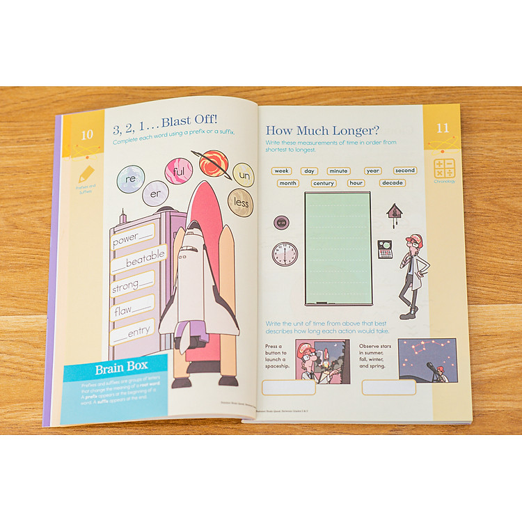 Summer Brain Quest grade 2&3 - Ảnh 6