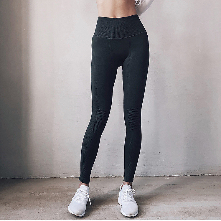 Quần legging nữ yoga, Quần legging nữ tập gym, Quần gym nữ cạp cao - Quần legging dài tập gym nữ nâng mông, gen bụng cực tốt tạo dáng eo thon chất liệu dệt cao cấp (SP085)