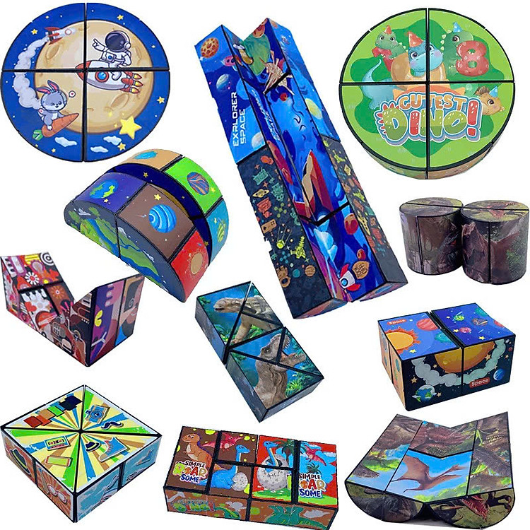 Đồ Chơi Rubik Phát Triển Trí Não Chính hãng Ưu đãi - Hình ảnh 5