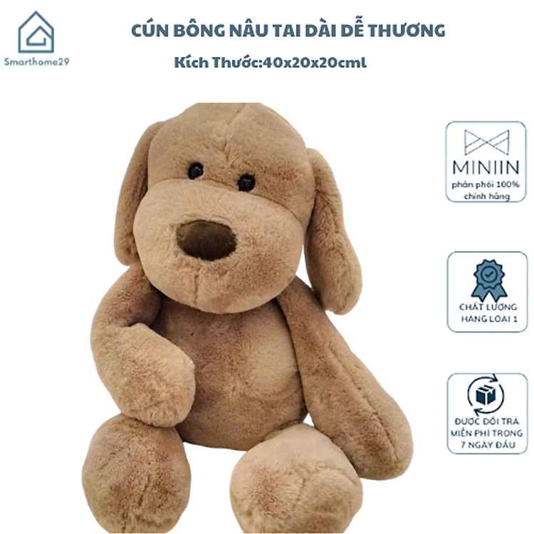 Mua tại MyKingdom: Cún Bông Nâu Tai Dài Dễ Thương - Ngập tràn khuyến mãi