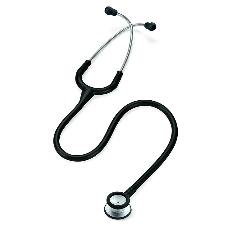 Ống nghe 3M Littmann Classic II Khám Nhi, mặt nghe tiêu chuẩn, dây nghe màu đen, 2113