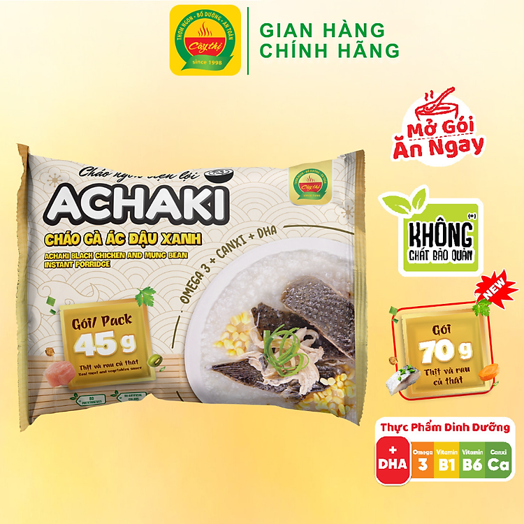 Cháo Gà Ác Đậu Xanh Cây Thị Đảm bảo Giá tốt