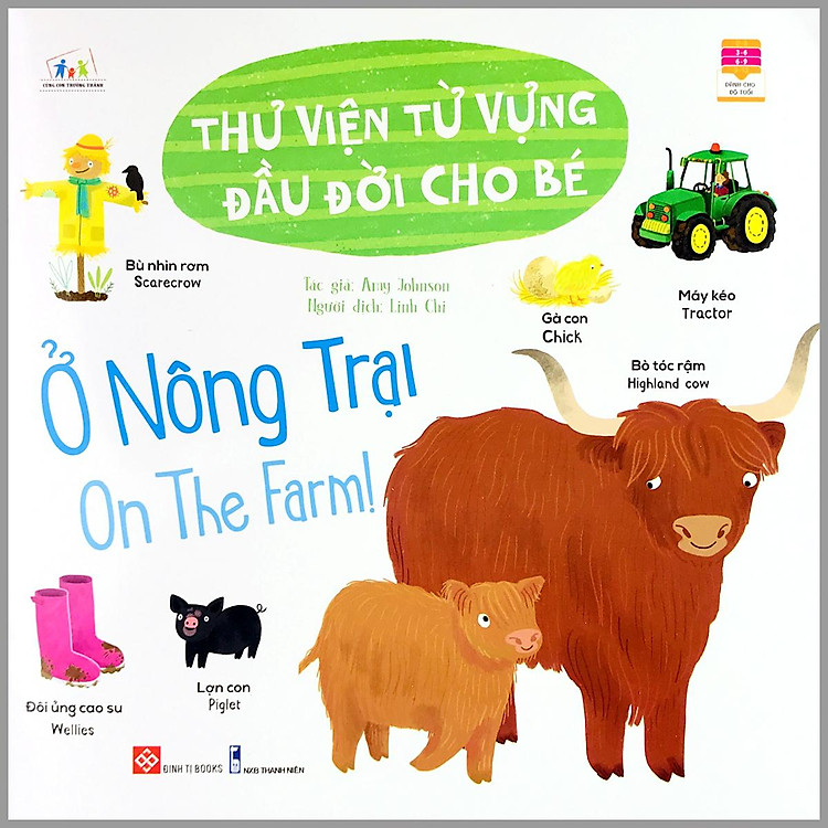 Thư viện từ vựng đầu đời cho bé – ở nông trại