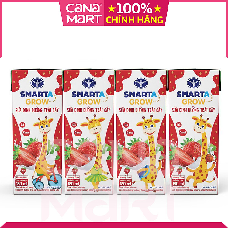 Mua tại Tiki: Nơi Thùng sữa nước trái cây Smarta Grow vị dâu Tin cậy Chính hãng, giá tốt