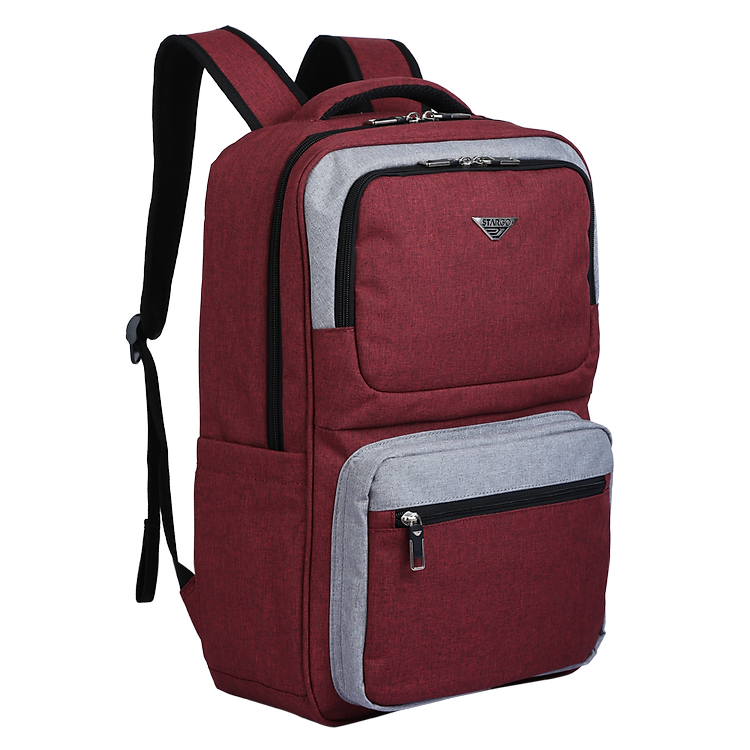 Balo Laptop Du Lịch Uniex STARGO ACTIVA 15.6 Inch - Đỏ Phối Xám - Ảnh 3