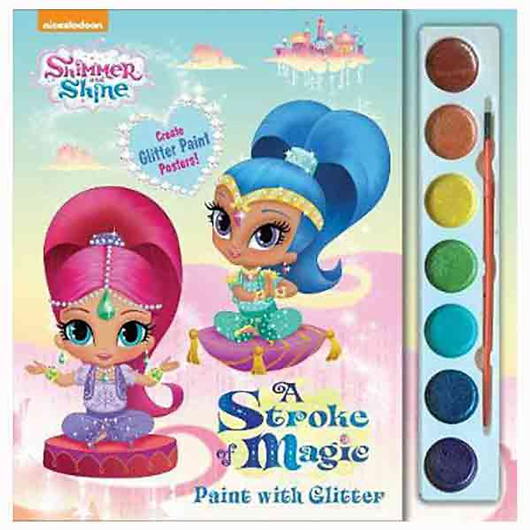 Shimmer & Shine Paint W/ Glitt