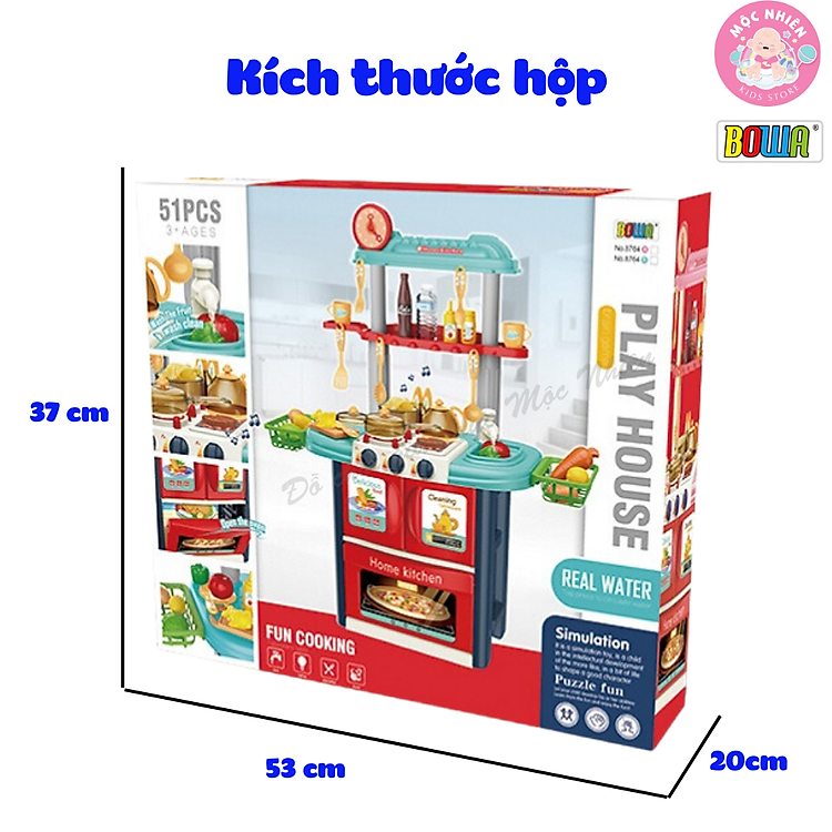 Mua Đồ Chơi Nhập Vai Đầu Bếp BOWA Chính hãng Giá rẻ - Hình ảnh 3