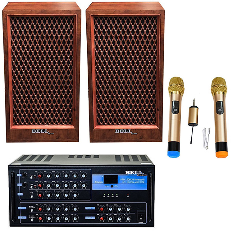 Dàn karaoke gia đình PA - 888S BellPlus ( Chính Hãng)