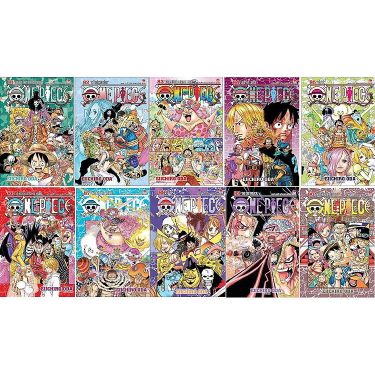 Truyện Tranh - Combo 110 Cuốn One Piece ( Từ T1 - T110 ) - KĐ