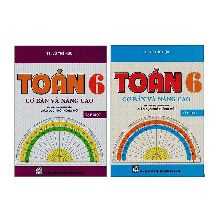 Toán Cơ Bản Và Nâng Cao Lớp 6 (Tập 1+Tập 2)